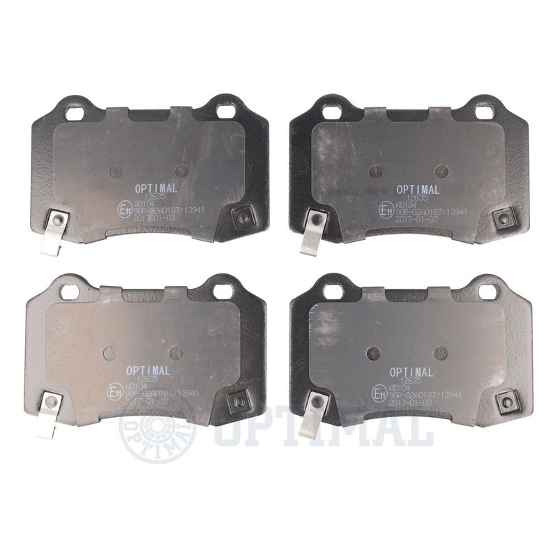 OPTIMAL Brake Pad Set, disc brake