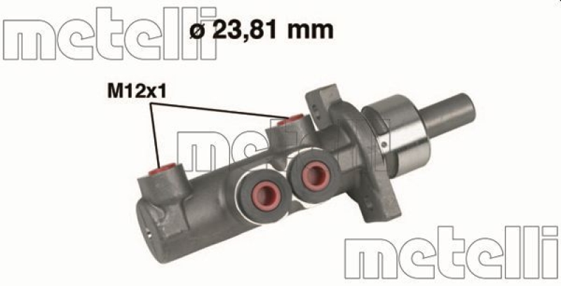 METELLI Brake Master Cylinder