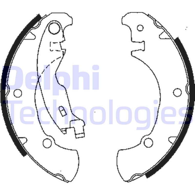 DELPHI Bremsbackensatz LS1840