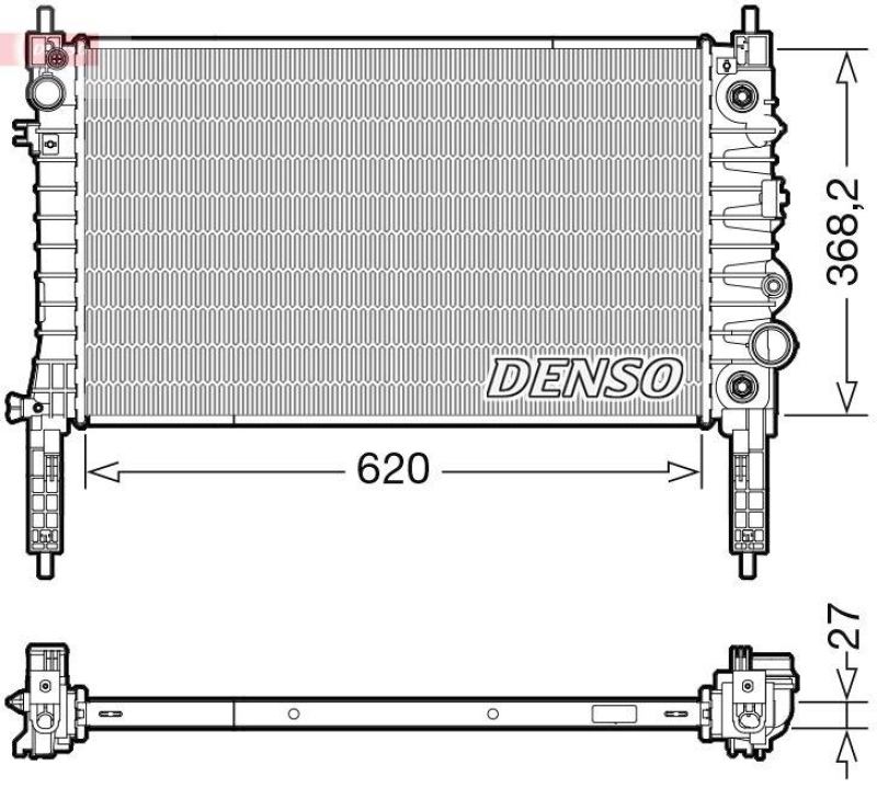 DENSO K&uuml;hler, Motork&uuml;hlung