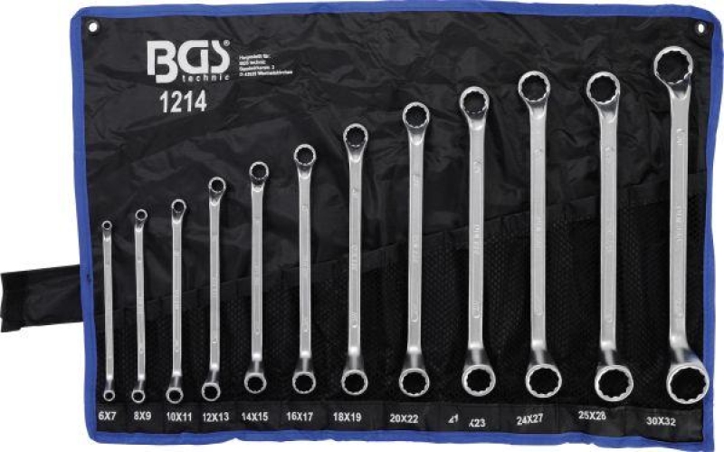 BGS Double Ring Spanner Set