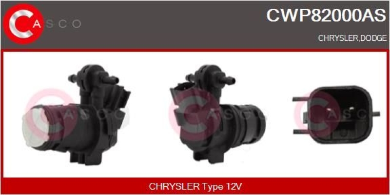 CASCO Washer Fluid Pump, window cleaning