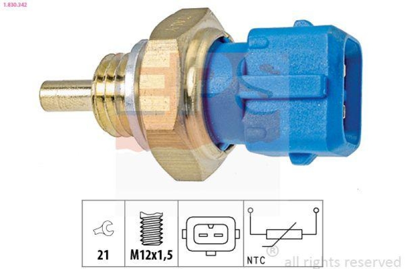 EPS Sensor, Kühlmitteltemperatur Made in Italy - OE Equivalent