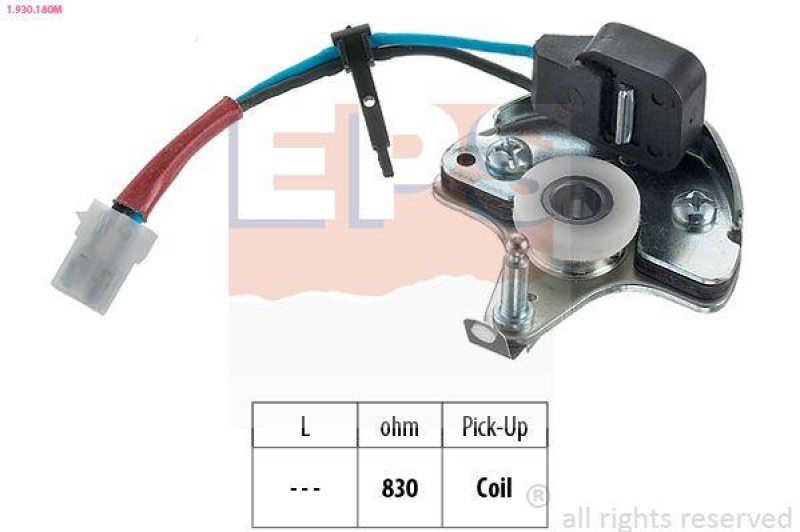 EPS Sensor, Z&uuml;ndimpuls Made in Italy - OE Equivalent