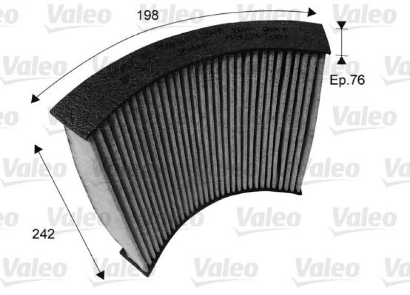 VALEO Filter, interior air VALEO PROTECT