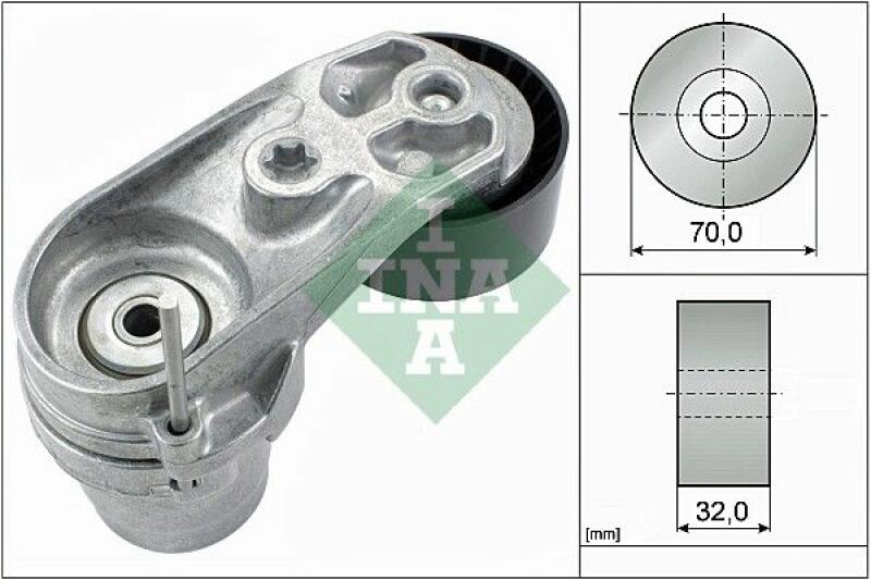INA Belt Tensioner, V-ribbed belt