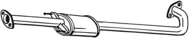 BOSAL Mittelschalld&auml;mpfer