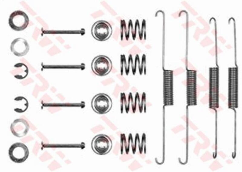 TRW Zubehörsatz Bremsbacken Trommelbremse Montagesatz