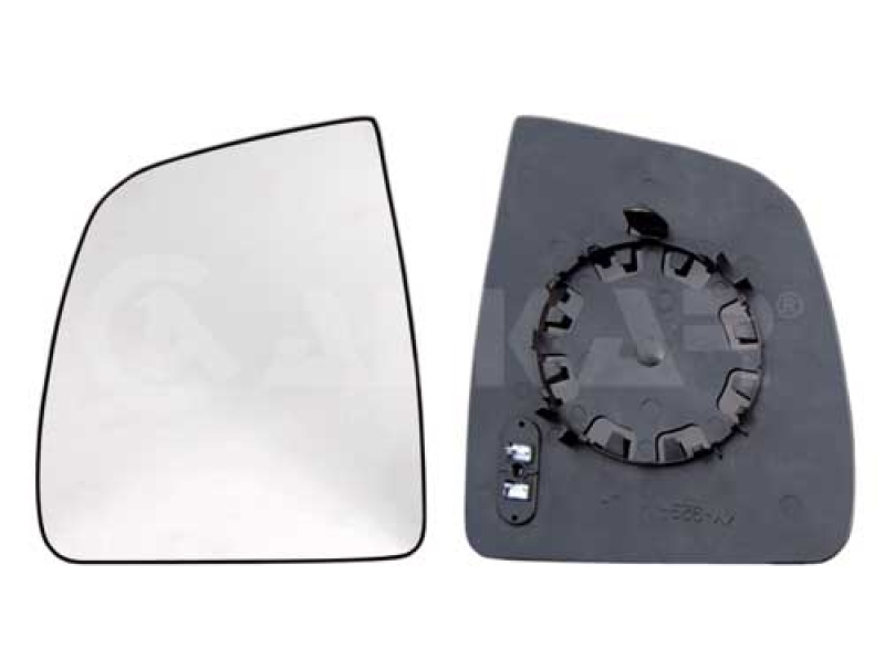 SPIEGELGLAS + HALTER links passend für FIAT DOBLO Caja/Chasis (263_) 2/2010- 6431929
