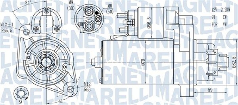 MAGNETI MARELLI Starter