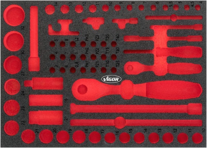 VIGOR Foam Insert, assortment box