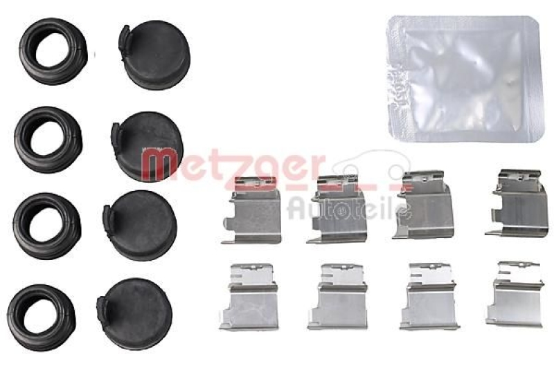 METZGER Accessory Kit, disc brake pad GREENPARTS
