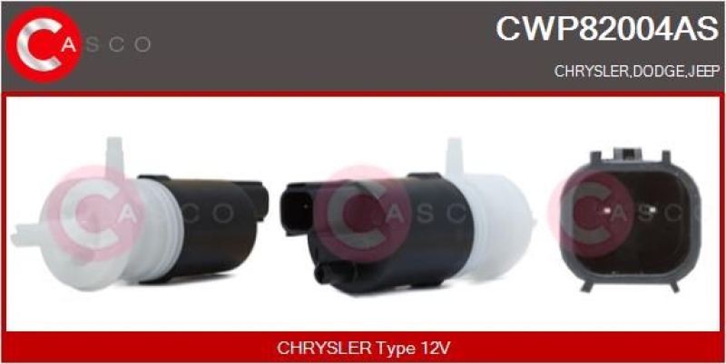 CASCO Washer Fluid Pump, window cleaning