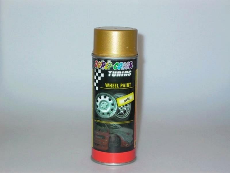 DUPLI COLOR Lack WHEEL PAINT gold 150