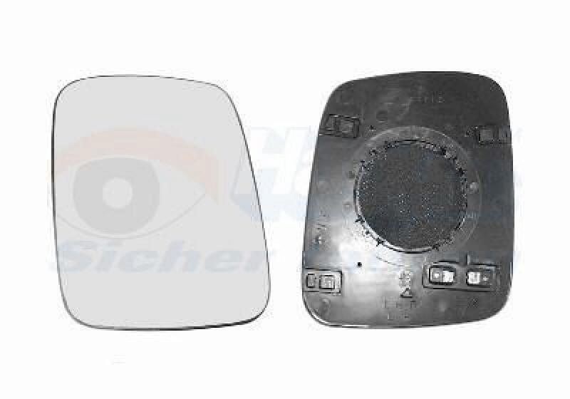 VAN WEZEL Mirror Glass, outside mirror * HAGUS *