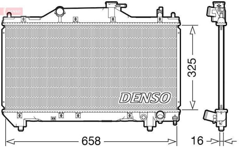 DENSO Kühler, Motorkühlung