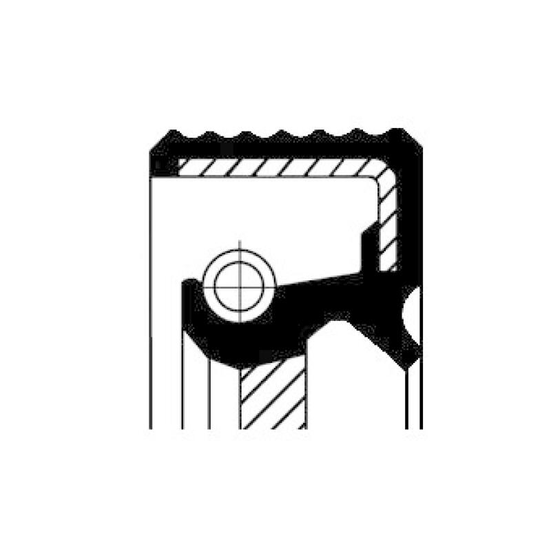 CORTECO Shaft Seal, manual transmission