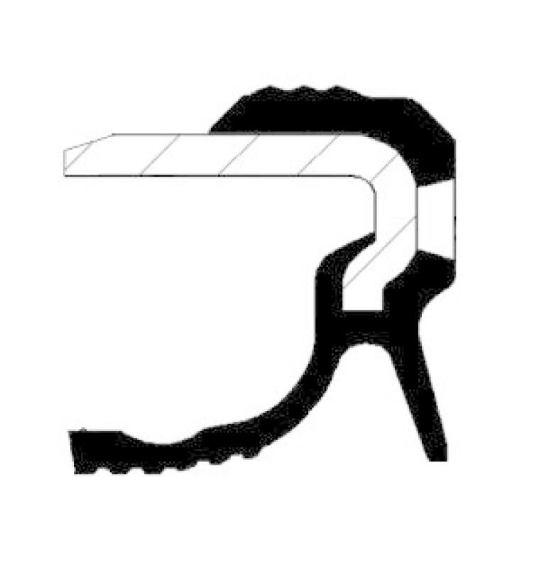 CORTECO Wellendichtring, Kurbelwelle 19036885B