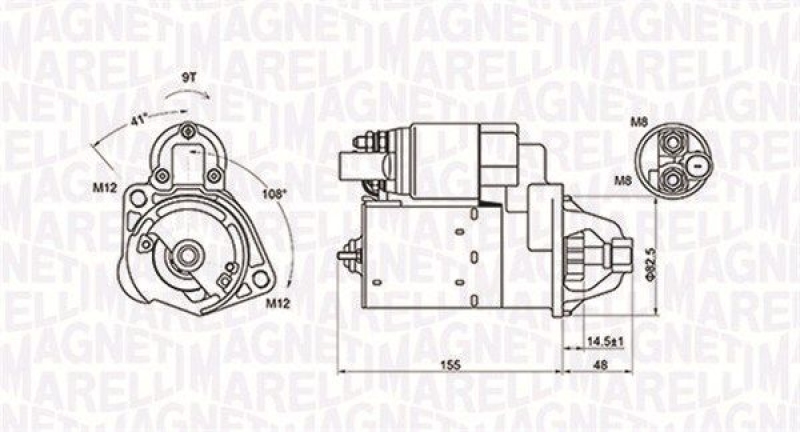 MAGNETI MARELLI Starter