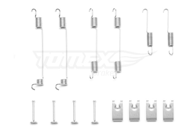 TOMEX Brakes Zubehörsatz Bremsbacken Trommelbremse Montagesatz