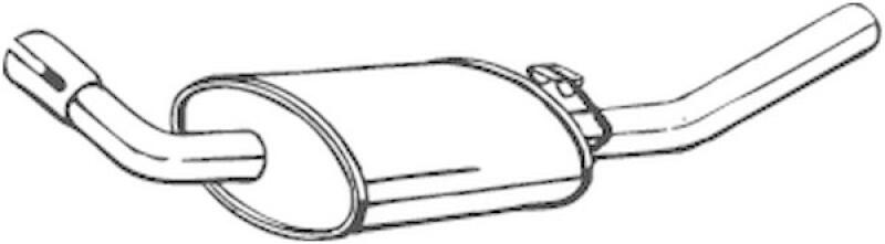 BOSAL Endschalld&auml;mpfer 154-871