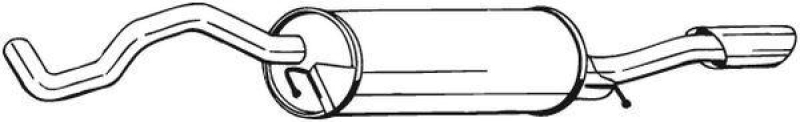 BOSAL End Silencer