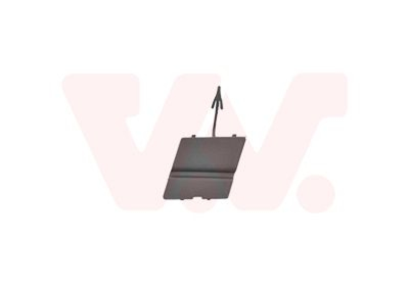 VAN WEZEL Flap, tow hook