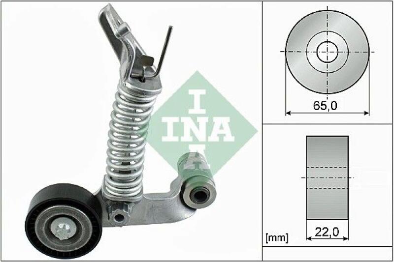 INA Belt Tensioner, V-ribbed belt