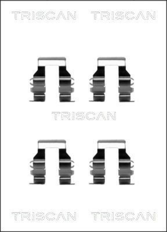 TRISCAN Accessory Kit, disc brake pad