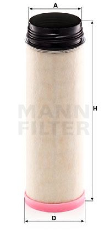 MANN-FILTER Secondary Air Filter NLG Pico