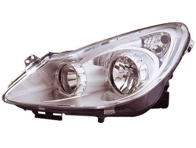 1x Hauptscheinwerfer H7 H1 Links passend für Opel Corsa D BJ bis 12/2010 1.2 1.4