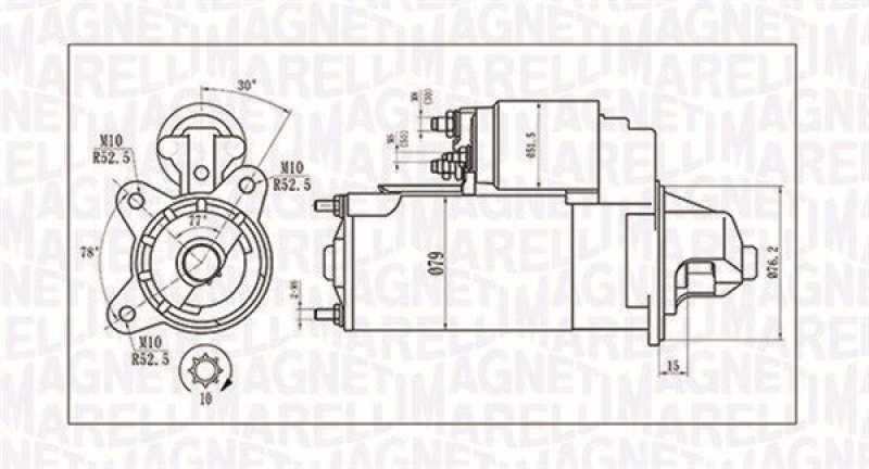 MAGNETI MARELLI Starter