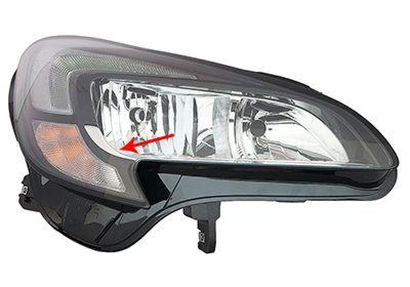 VAN WEZEL Headlight