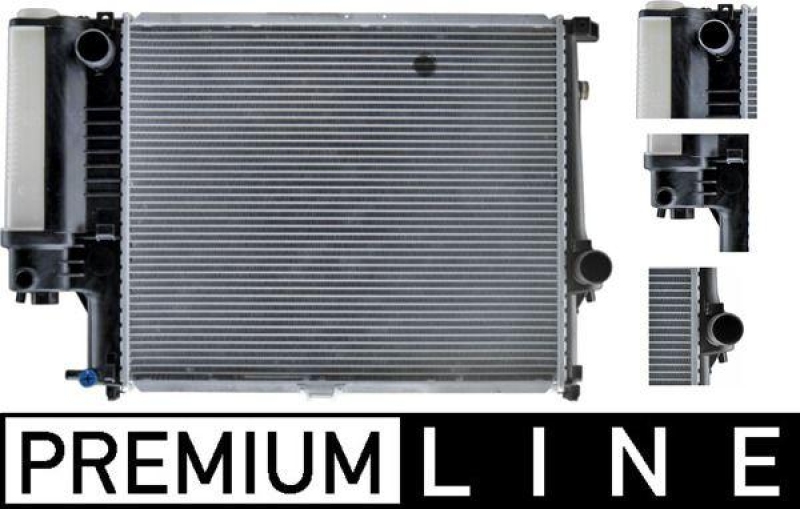MAHLE Kühler, Motorkühlung BEHR *** PREMIUM LINE *** CR 327 000P