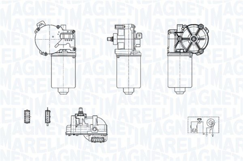 MAGNETI MARELLI Wischermotor