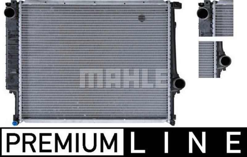 MAHLE Radiator, engine cooling PREMIUM LINE