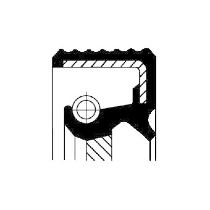 CORTECO Shaft Seal, manual transmission