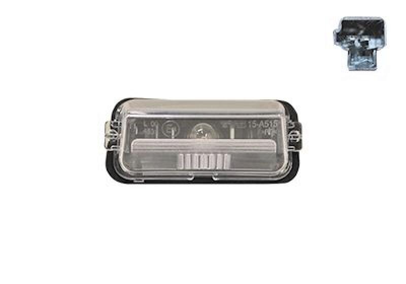 VAN WEZEL Licence Plate Light