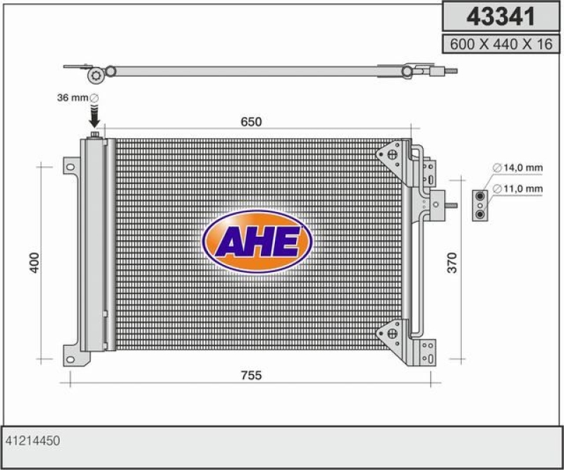 AHE Condenser, air conditioning