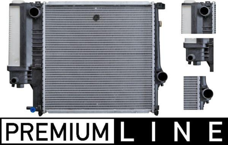 MAHLE Kühler, Motorkühlung BEHR *** PREMIUM LINE ***