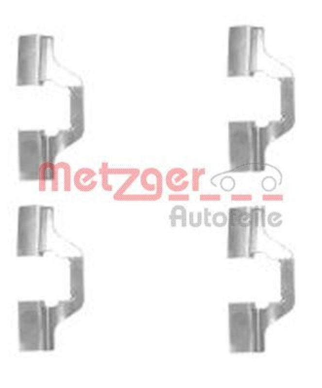 METZGER Accessory Kit, disc brake pad
