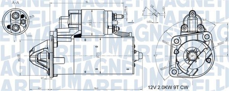 MAGNETI MARELLI Starter