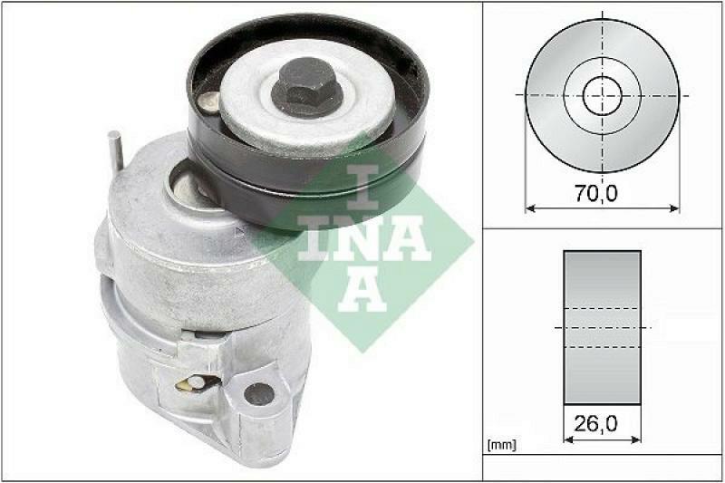 INA Tensioner Lever, v-ribbed belt