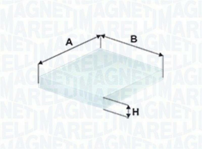 MAGNETI MARELLI Filter, Innenraumluft