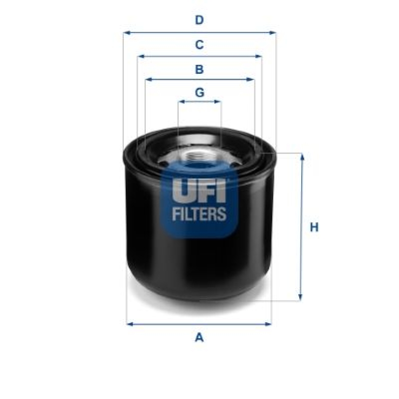 UFI Lufttrocknerpatrone, Druckluftanlage