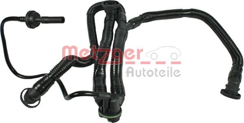 METZGER Hose, crankcase ventilation