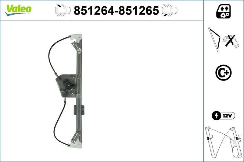 VALEO Fensterheber 851264