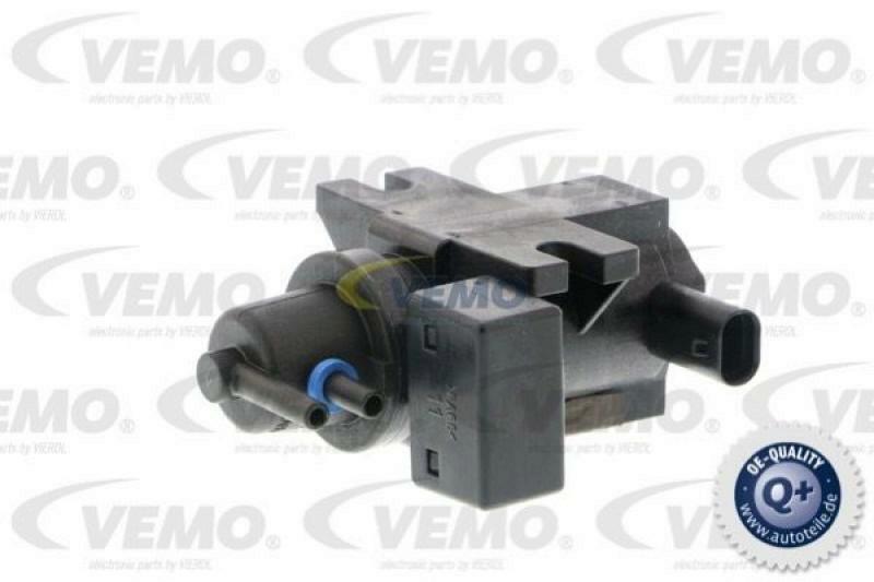 VEMO Pressure Converter, exhaust control Q+, original equipment manufacturer quality MADE IN GERMANY