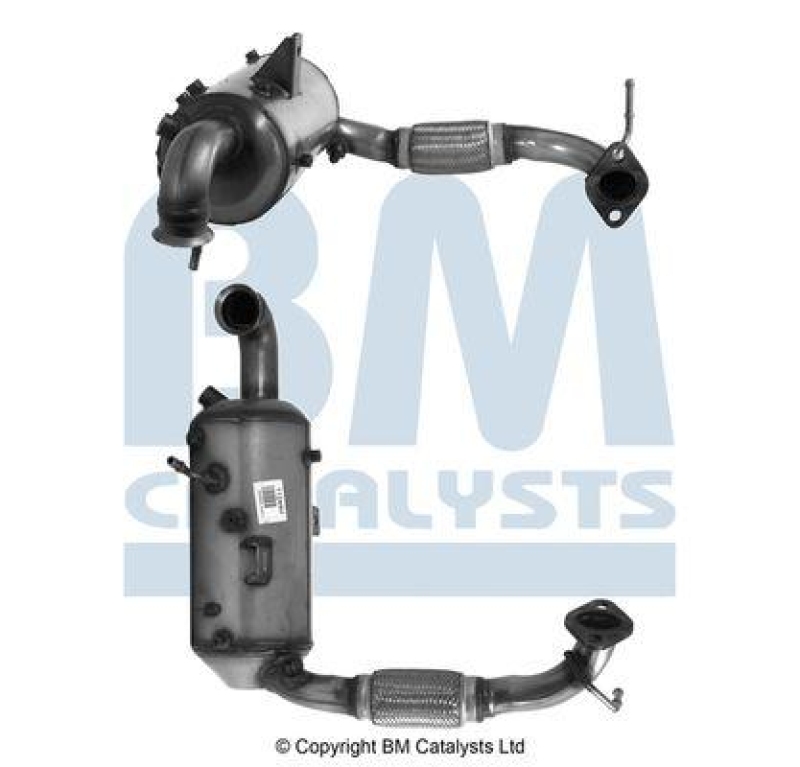BM CATALYSTS Ru&szlig;-/Partikelfilter, Abgasanlage Approved