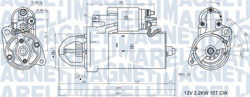 MAGNETI MARELLI Starter